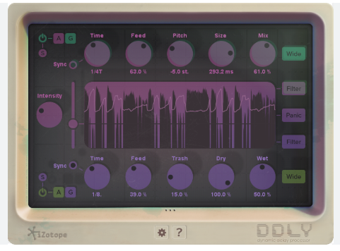 iZotope DDLY Dynamic Delay